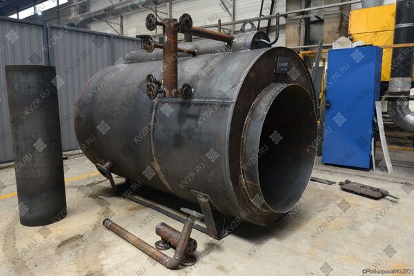 Изготовление дизельного парового котла 1200 кг 130 °С