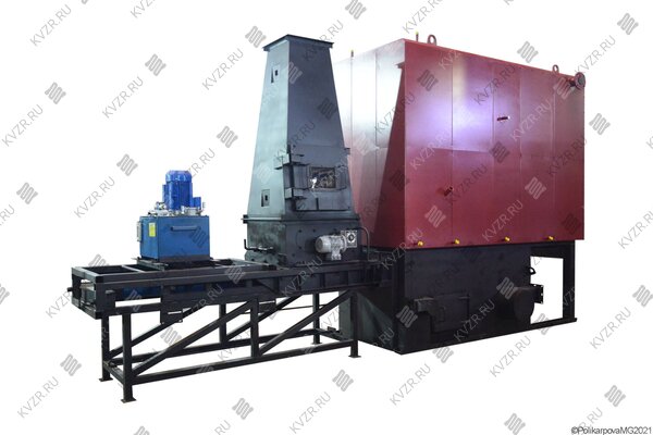 Котел на опилках и щепе 400 кВт